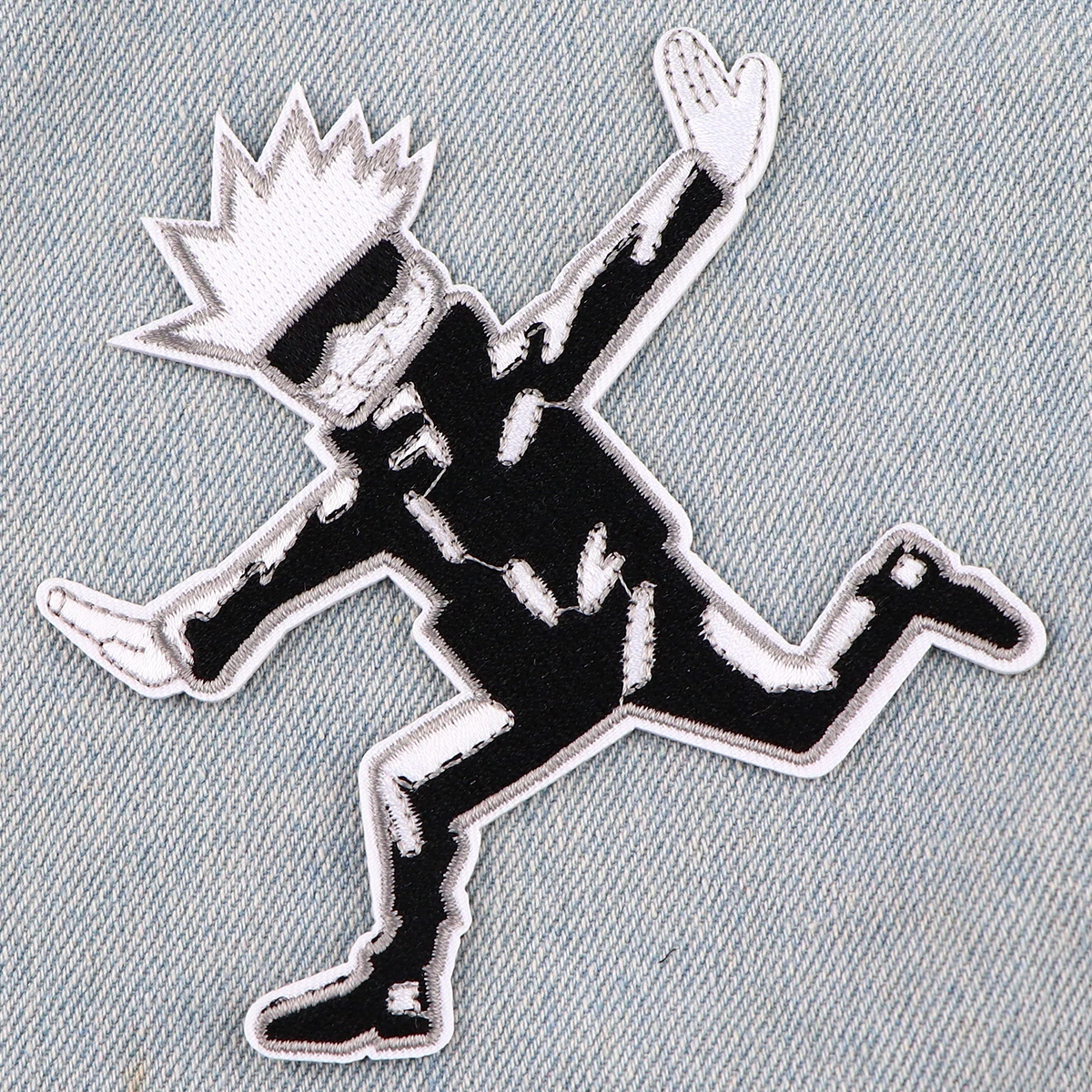 Крутая вышитая нашивка в стиле аниме для мальчиков - Фотография_5