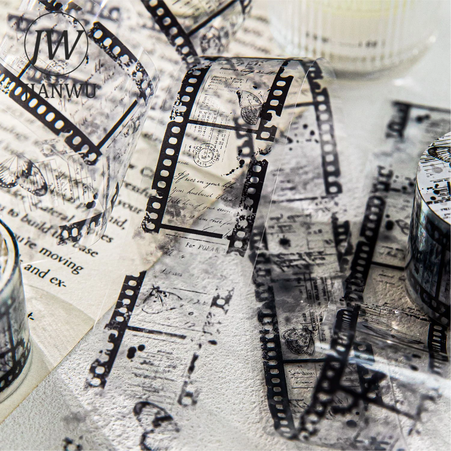 Jianwu 30 мм * 200 см бумажные - Фотография_4