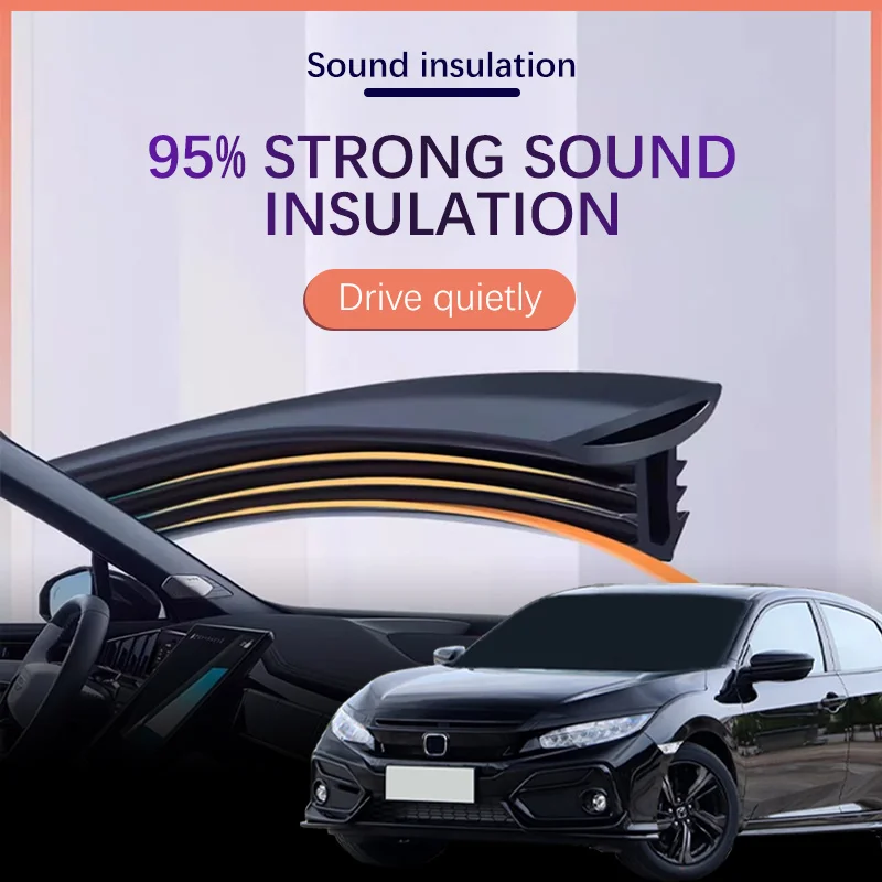 Уплотнительная лента для приборной панели автомобиля