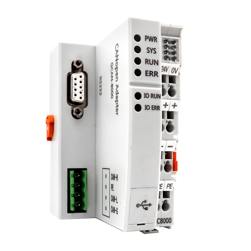 Gcan-io сцепка canopen/modbus/ethercat/модуль - Фотография_2