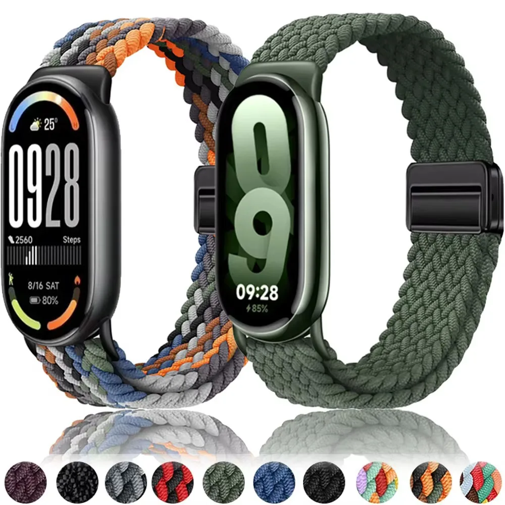 Нейлоновый ремешок для xiaomi mi band 9/8