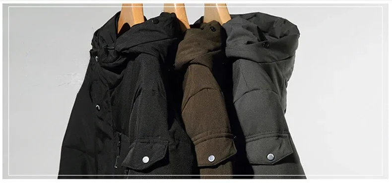 Брендовая длинная пуховая куртка - Фотография_4