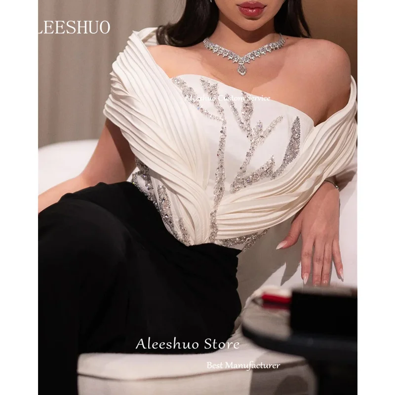 Современное платье русалки контрастного - Фотография_6