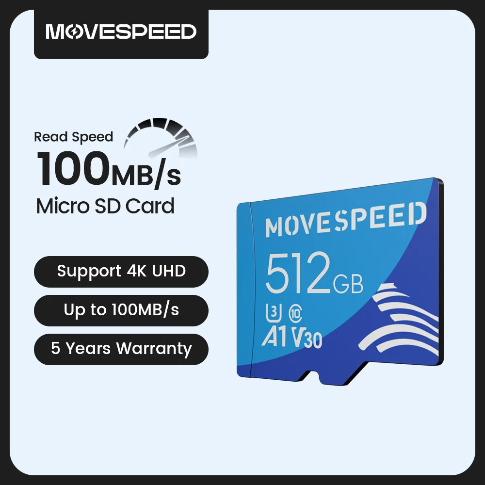 Movespeed u3 mini sd card 512 гб