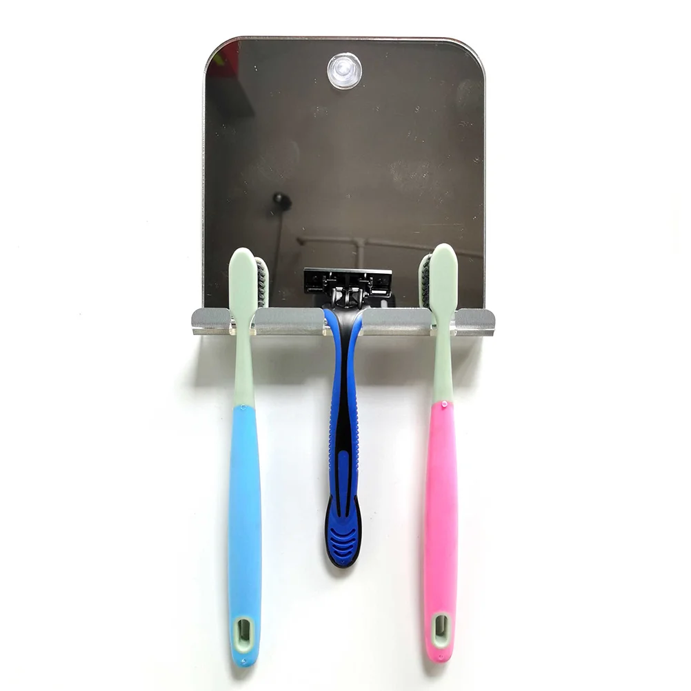 Квадратное серебряное зеркало для ванной комнаты без запотевания