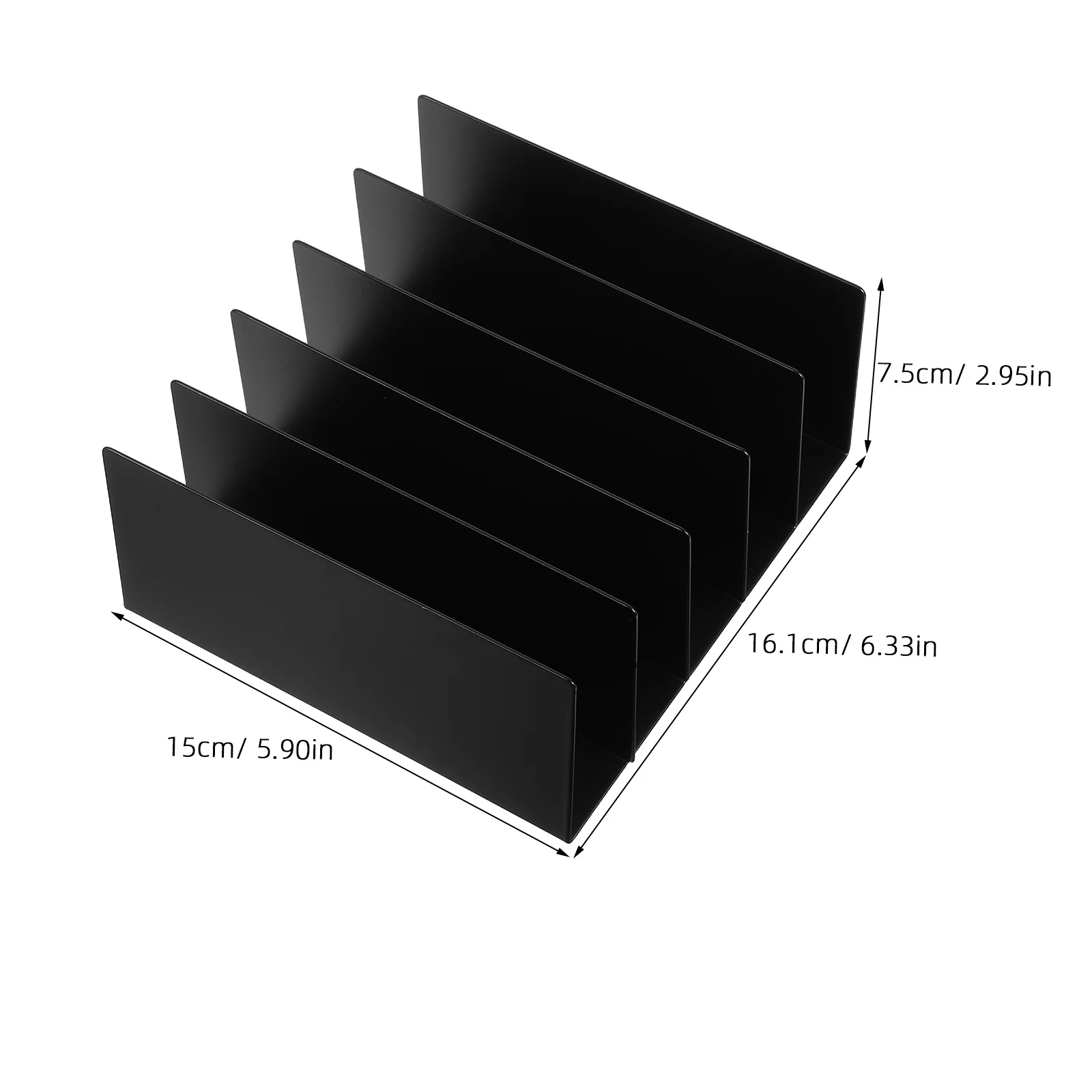 Черный металлический держатель для почты - Фотография_6