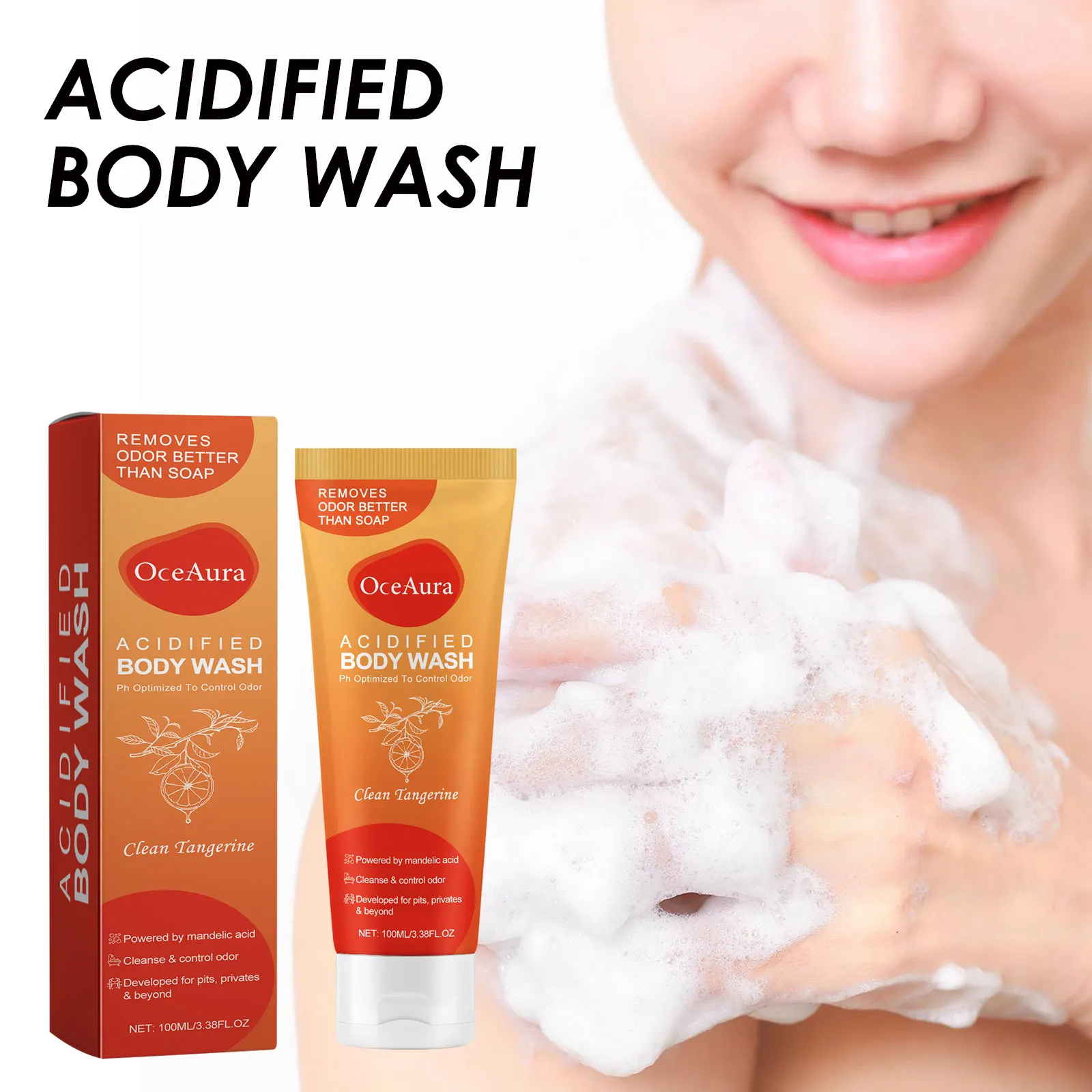 Oceaura питательный гель для душа - Фотография_5