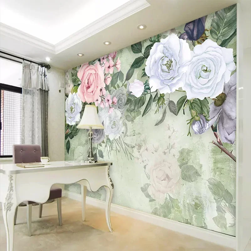 Пользовательские ретро ручная роза - Фотография_5