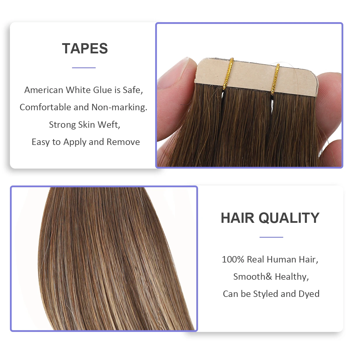 Sindra ленты для наращивания волос - Фотография_4