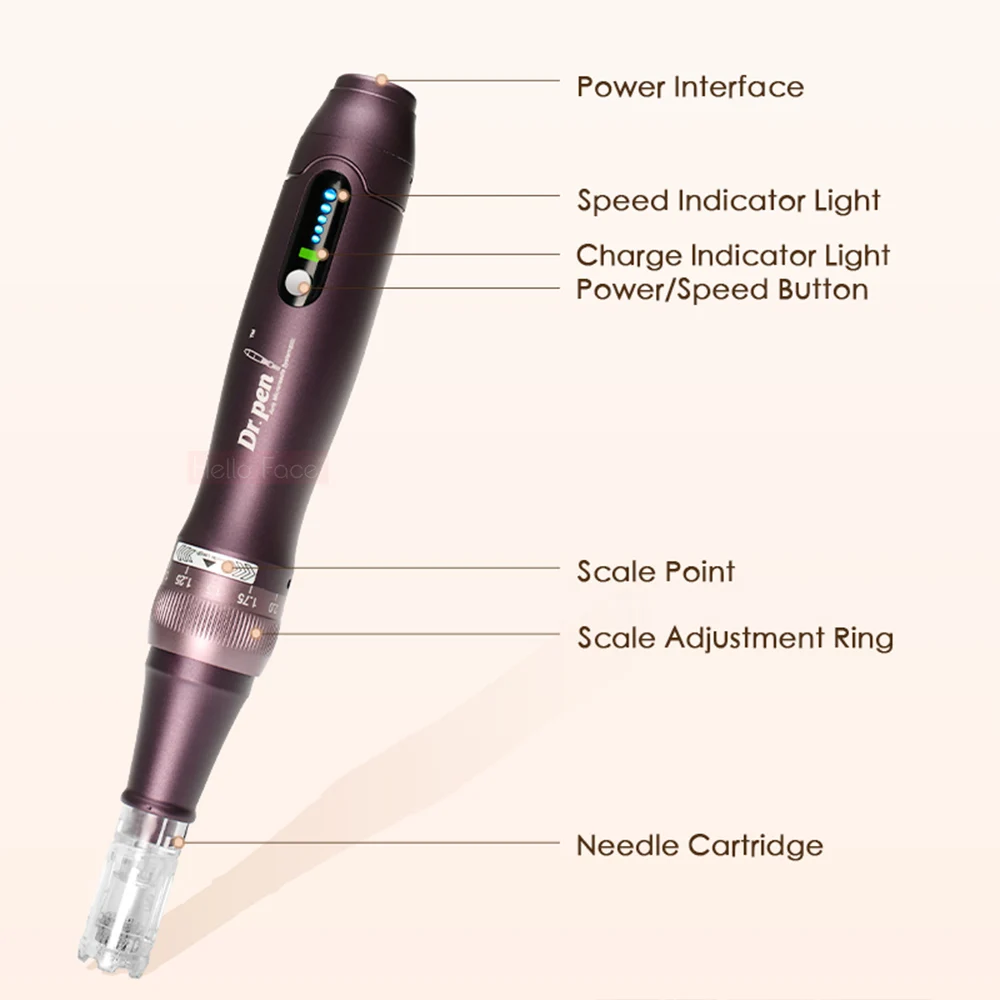 Dr pen ultima a10 с 12-картриджем - Фотография_5