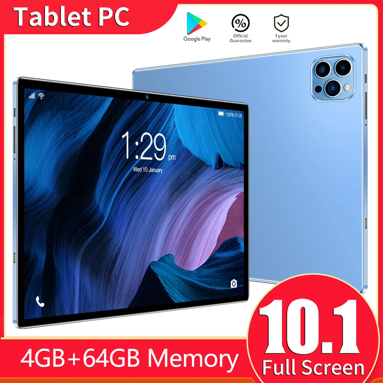 Новый pad pc 10,1-дюймовый глобальный