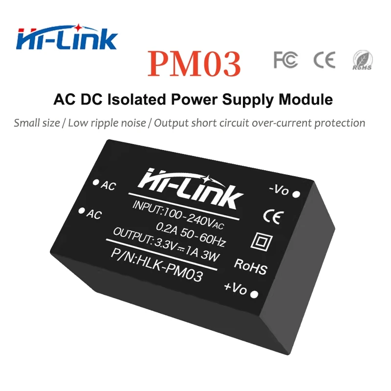 Hi-link hlk-pm01 pm03 pm09 pm12 pm15 pm24 3 вт 220 в до 3 - Фотография_3