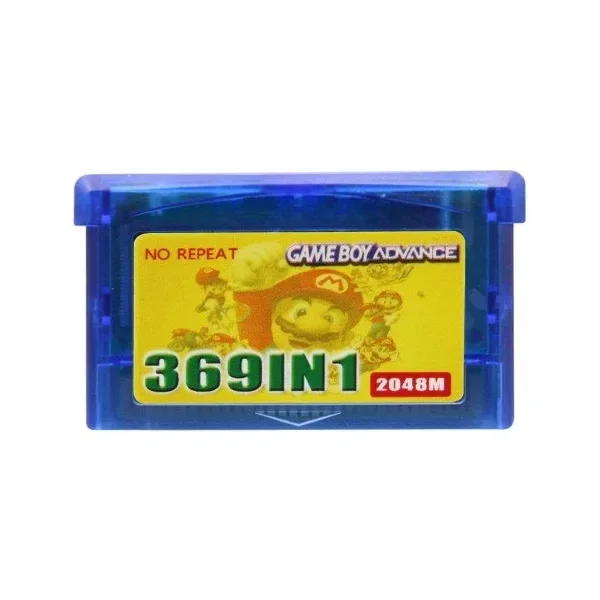 Игровой картридж gba в стиле ретро 369 в 1 - Фотография_3