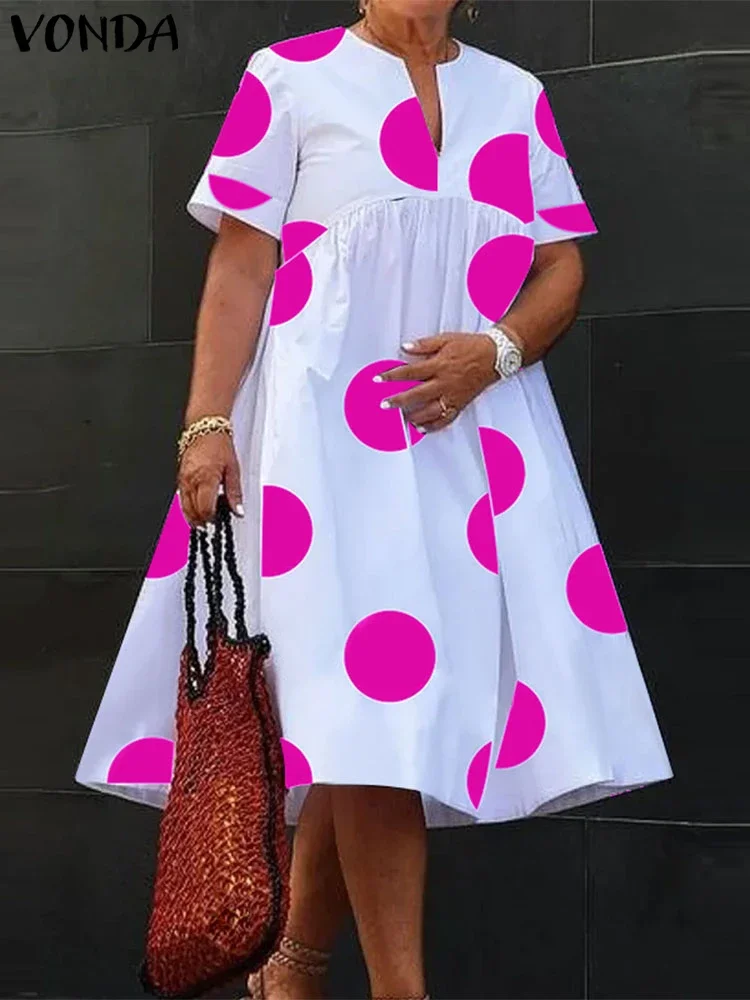 Женское платье-макси с v-образным вырезом - Фотография_2