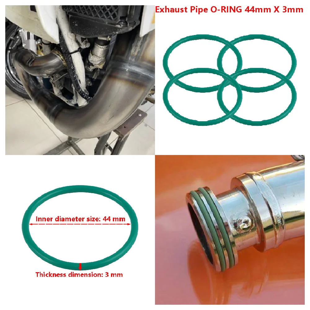 Прокладка коллектора выхлопной трубы мотоцикла 44 мм х 3 мм