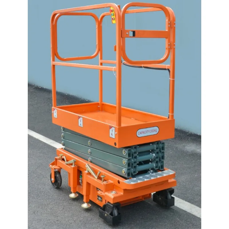 Гидравлический ножничный подъемный стол 2 м 4 м - Фотография_4