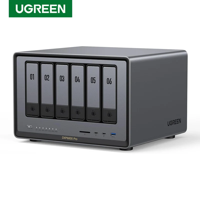 Tlf ugreen nasync dxp6800 pro 6-створчатый - Фотография_3