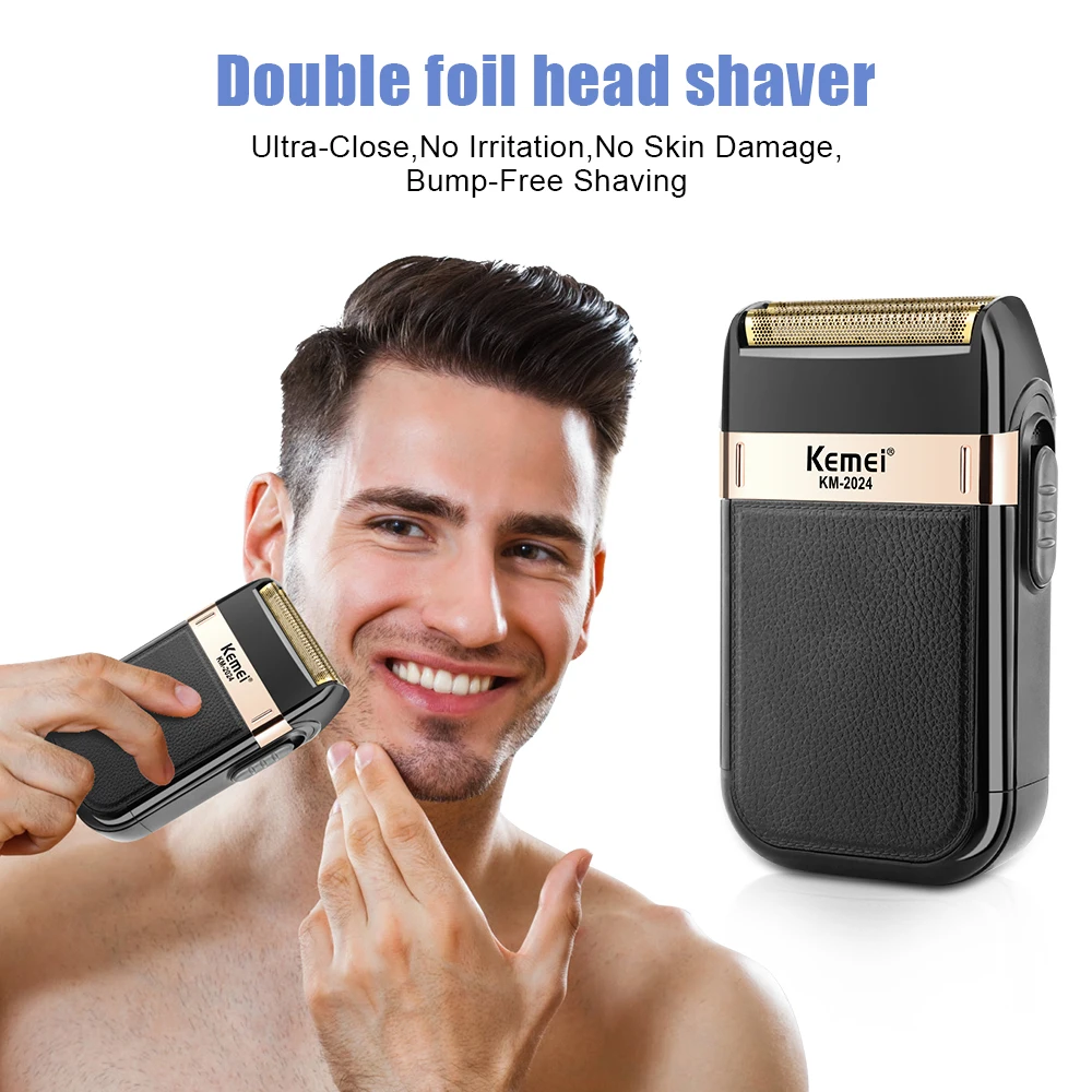 Kemei retro oil hair gradient shaver comme 2024 - Фотография_4