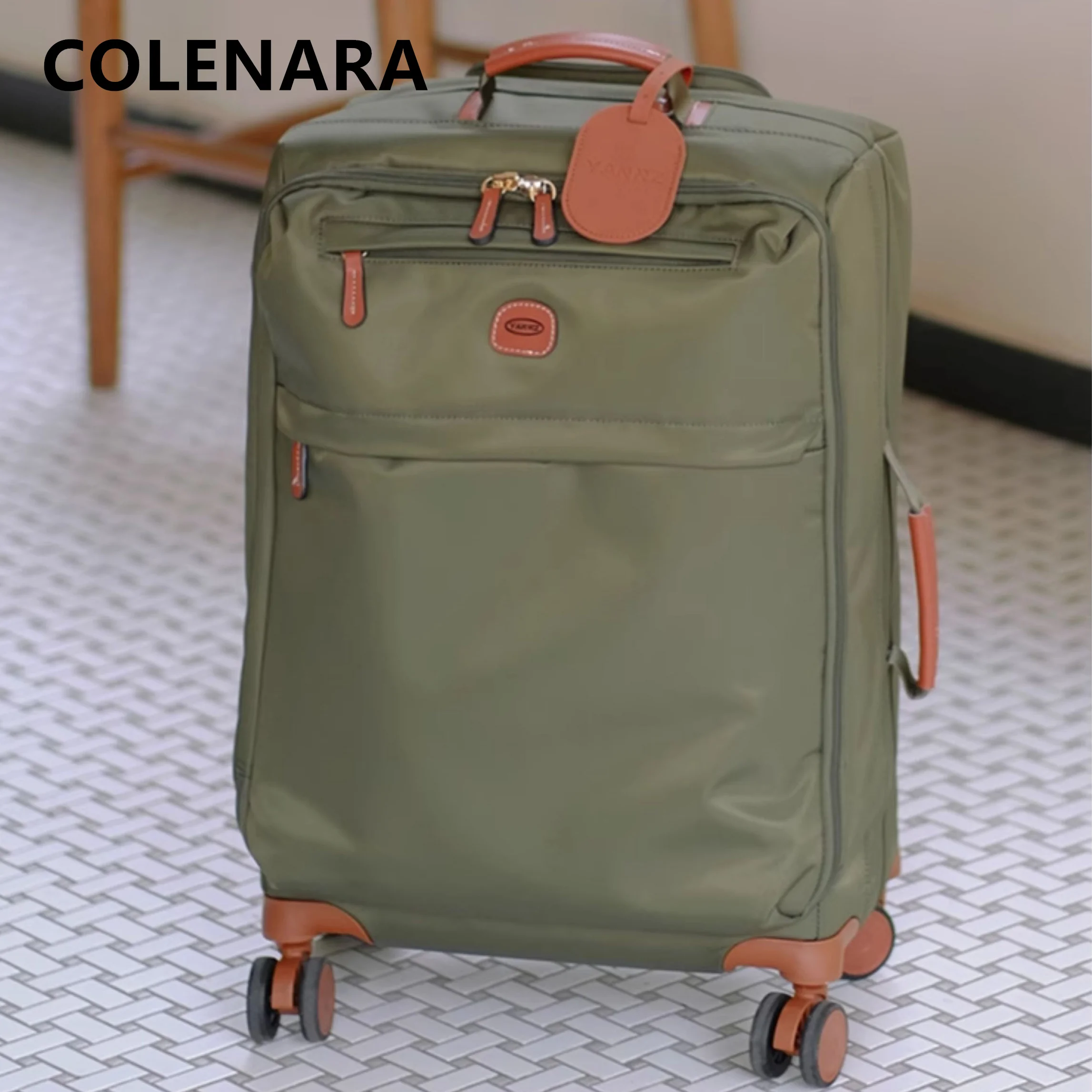 Сверхлегкий чемодан colenara из ткани оксфорд - Фотография_5