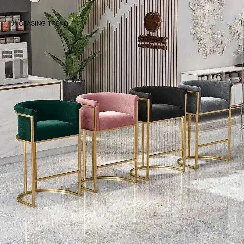 Итальянские барные стулья из кованого железа