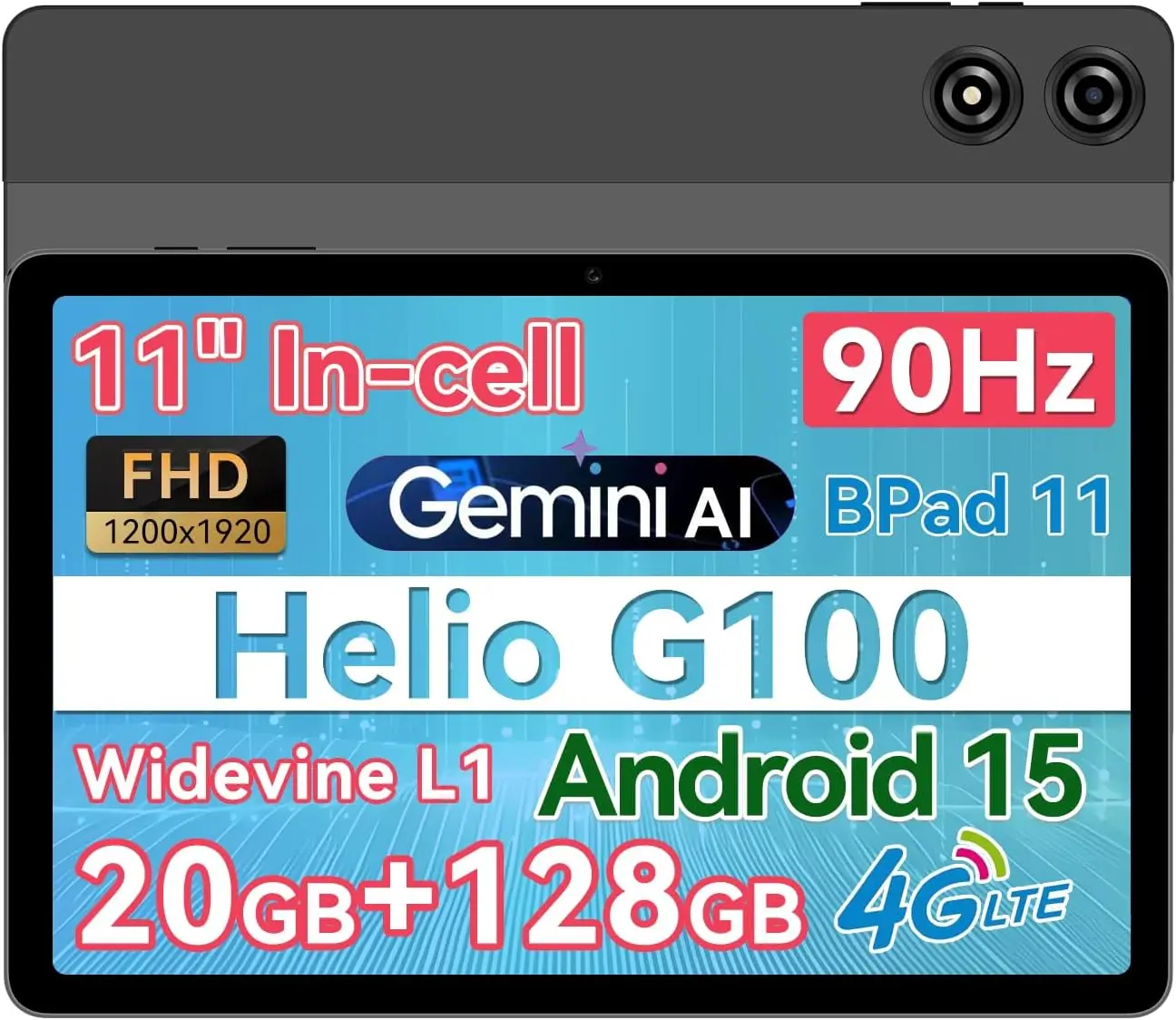 Bncf 11-дюймовый android 15 mtk