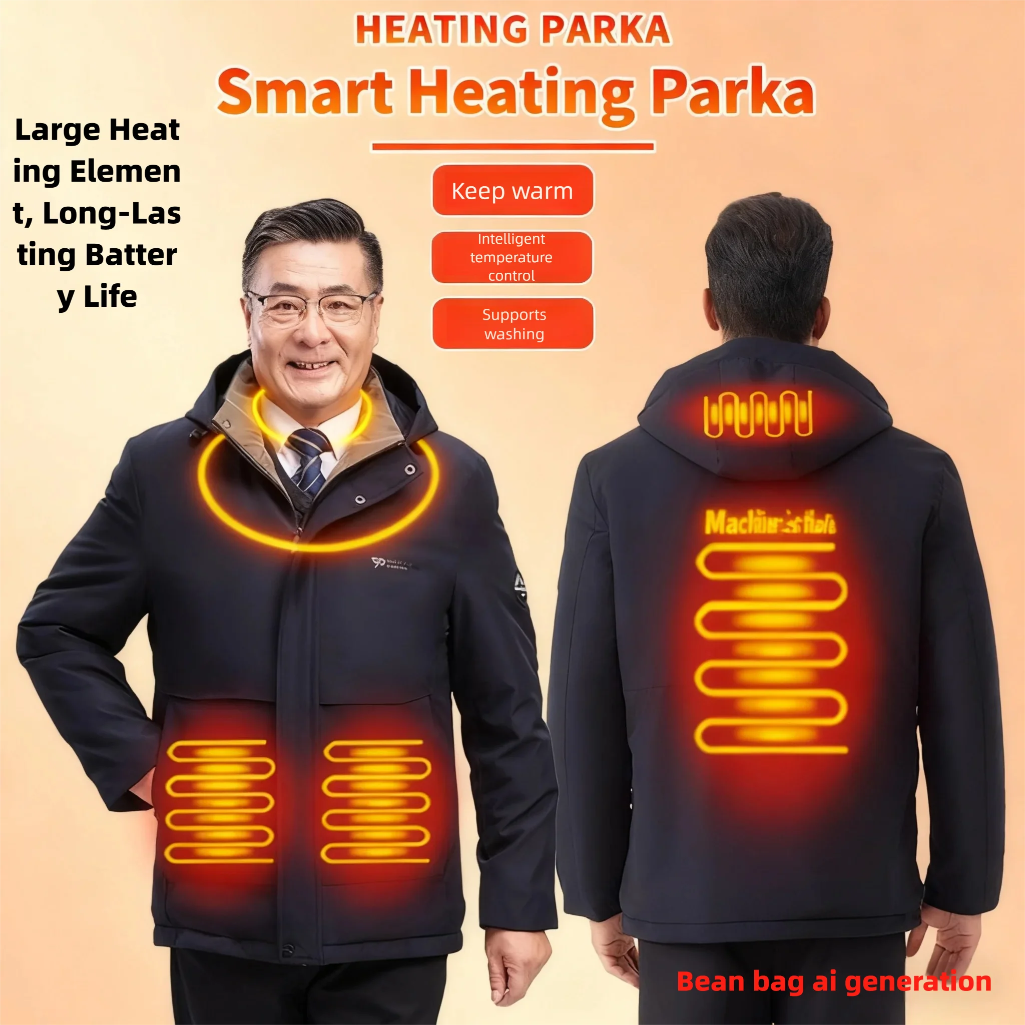 Парка с подогревом для зрелых носителей - Фотография_2