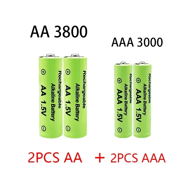 1,5 в aa + aaa ni mh перезаряжаемая - Фотография_6