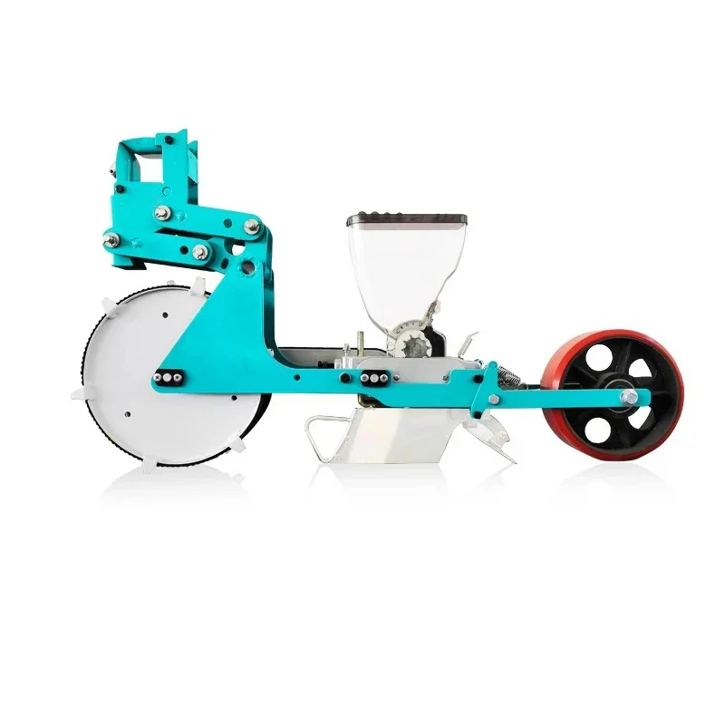 Tractor-type vegetable seeder precision