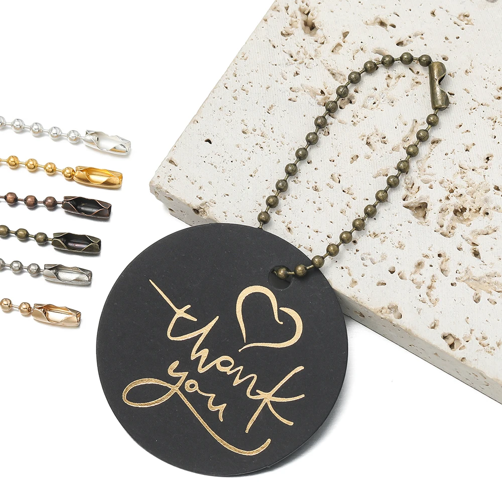 Круглые шариковые цепочки из бисера - Фотография_3