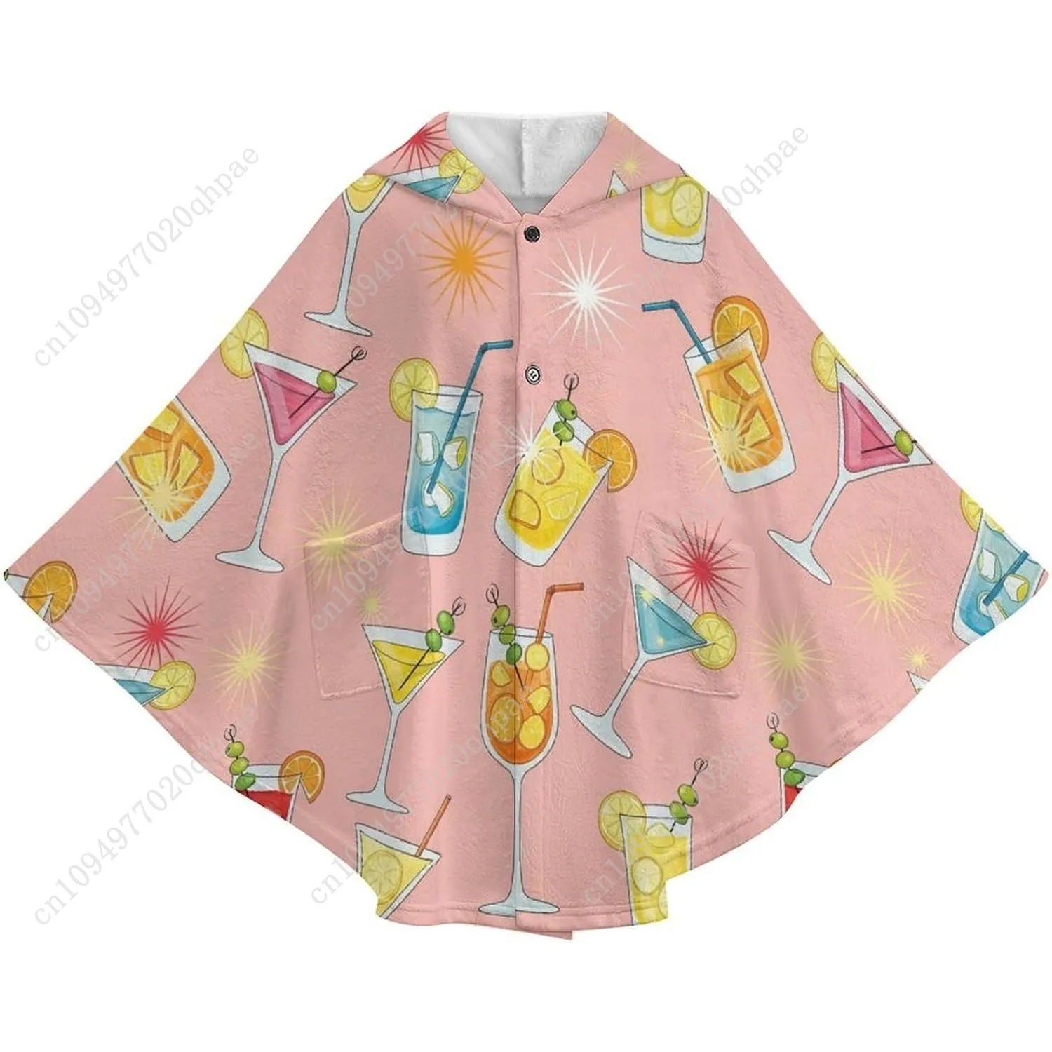 Уютный фланелевой свитер-одеяло - Фотография_4