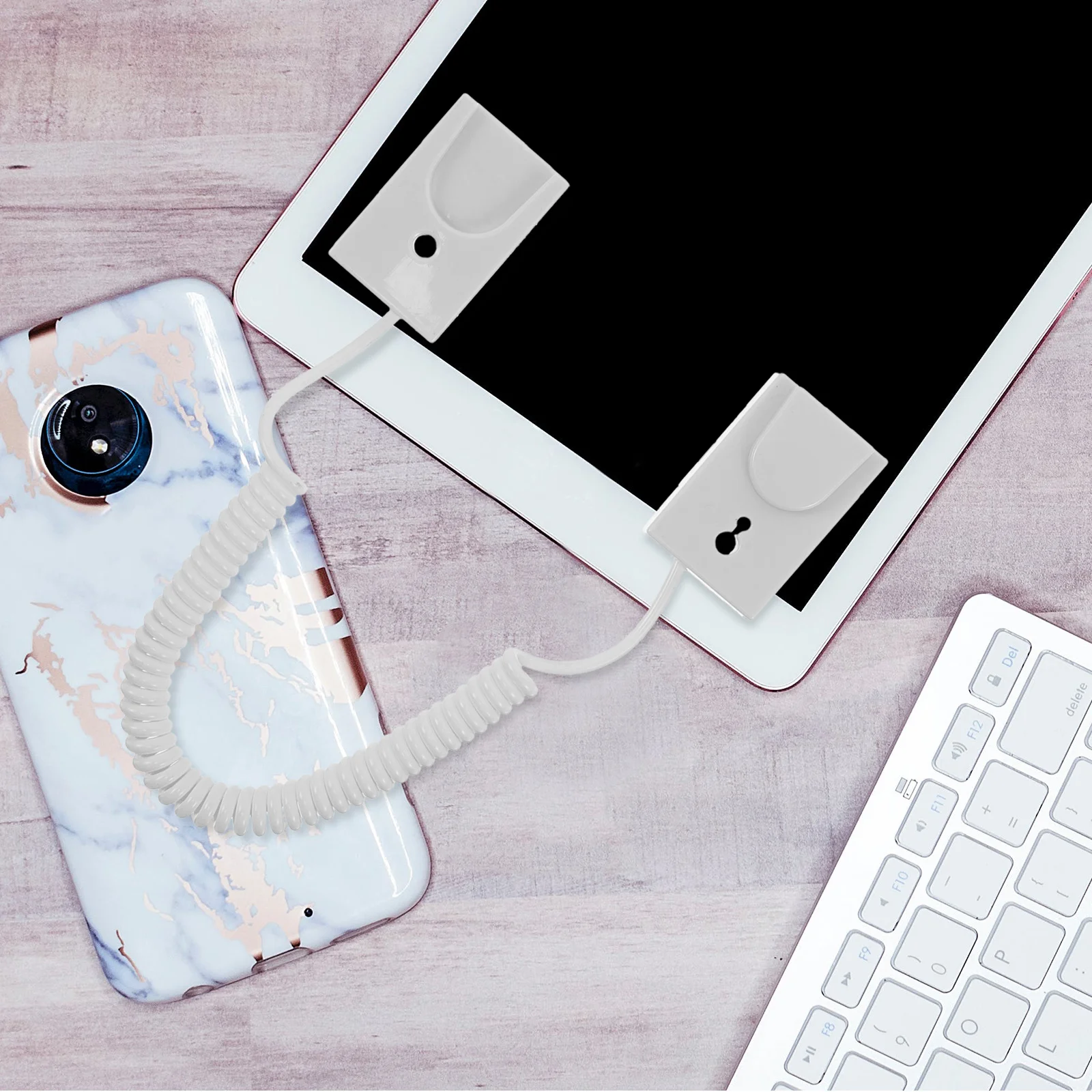 Универсальный пружинный поводок с защитой от потери - Фотография_3