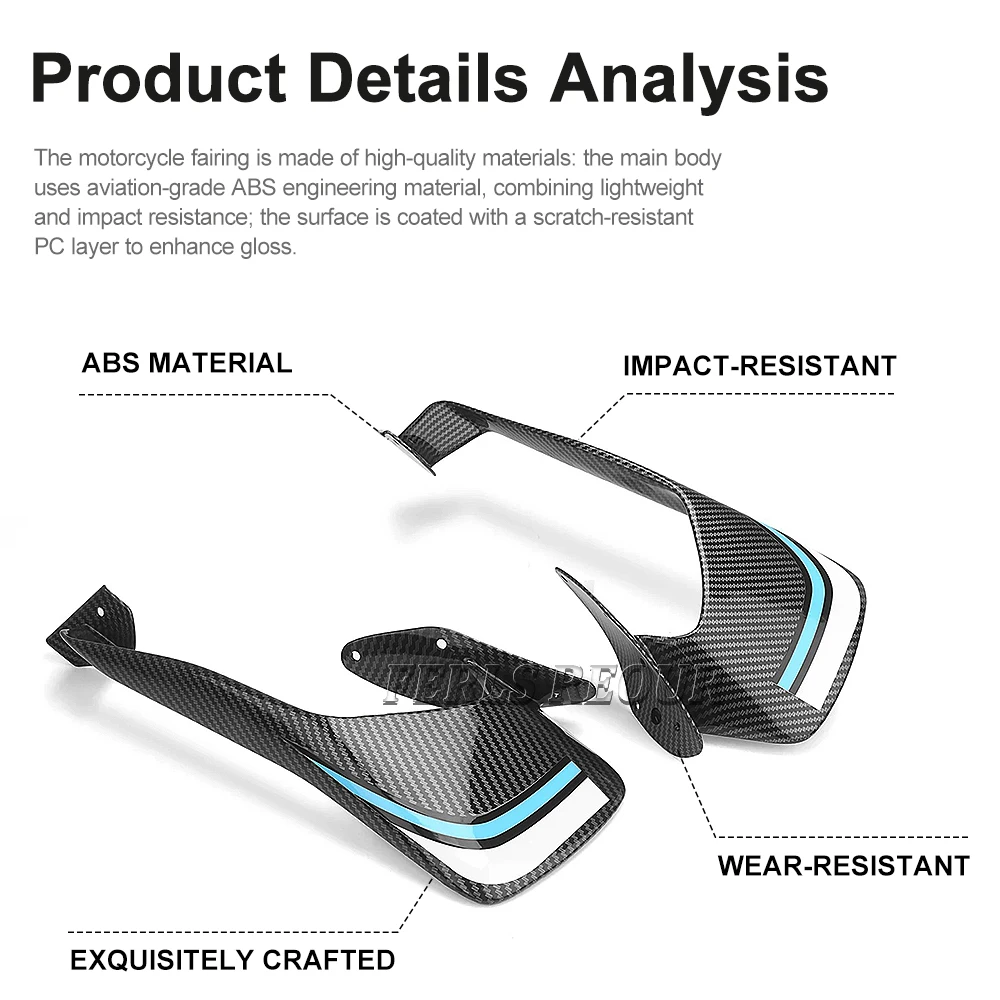 Спойлер winglets подходит для yamaha r1 r1m 2020-2025 - Фотография_4