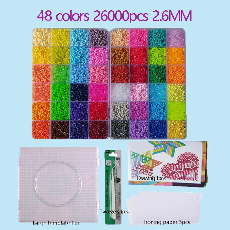 Термомозаика бусины набор бусин perler hama 2 - Фотография_5
