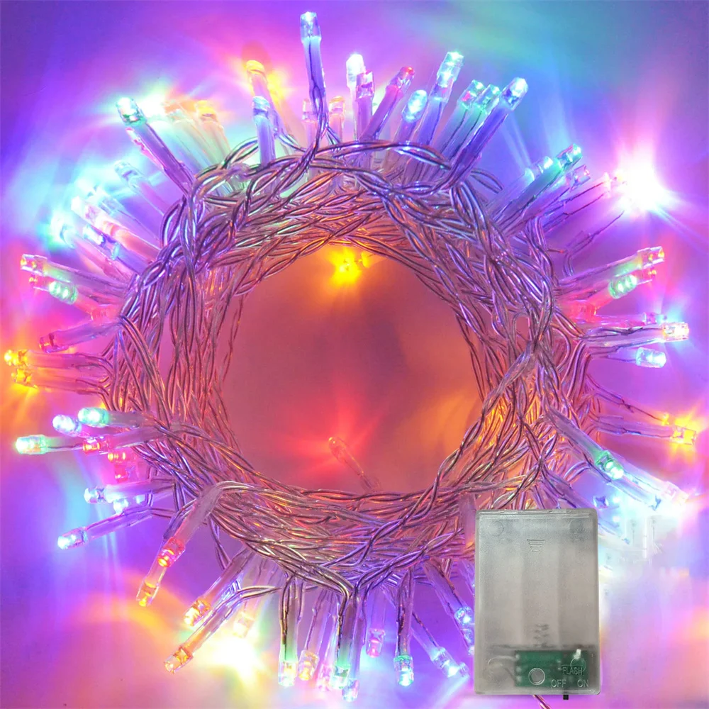 80led fairy light string светодиодные - Фотография_3