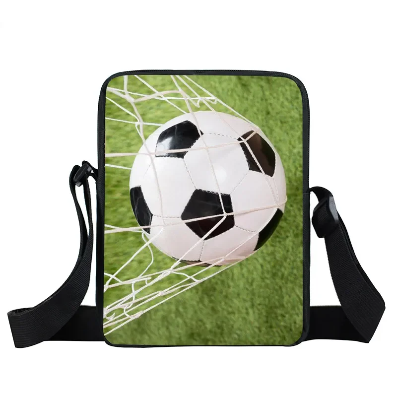 Крутая сумка-мессенджер с принтом footbally/soccerly - Фотография_2