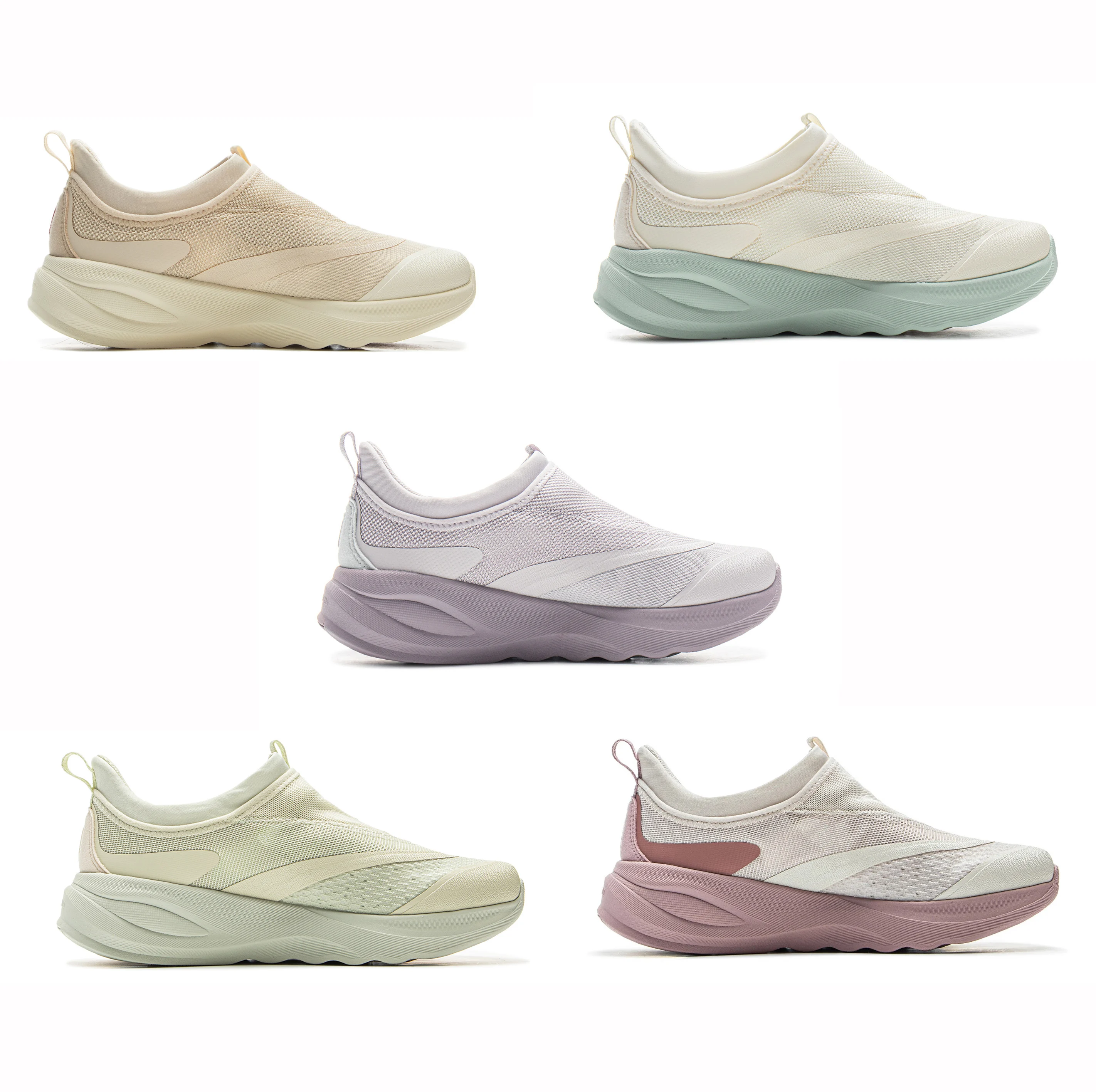 Женские повседневные прогулочные туфли без шнуровки li-ning soft go 2 - Фотография_2