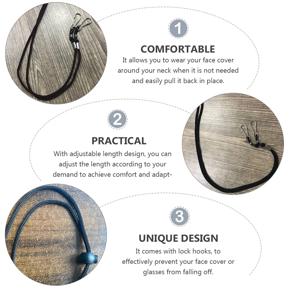 Высококачественная полиэстеровая анти-потерянная маска для лица - Фотография_5