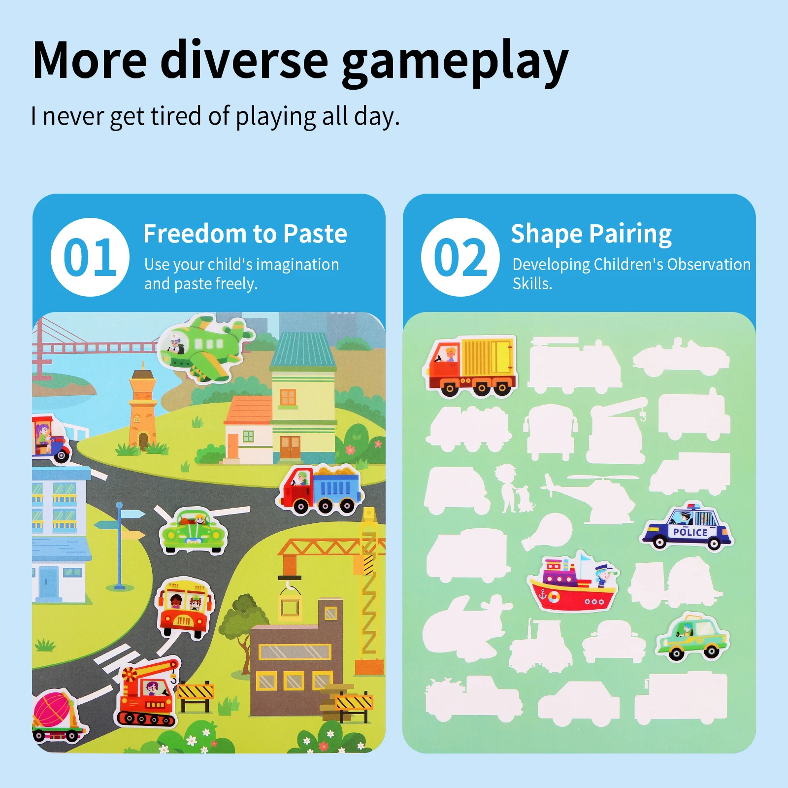 Детские многоразовые наклейки «сделай сам» - Фотография_6