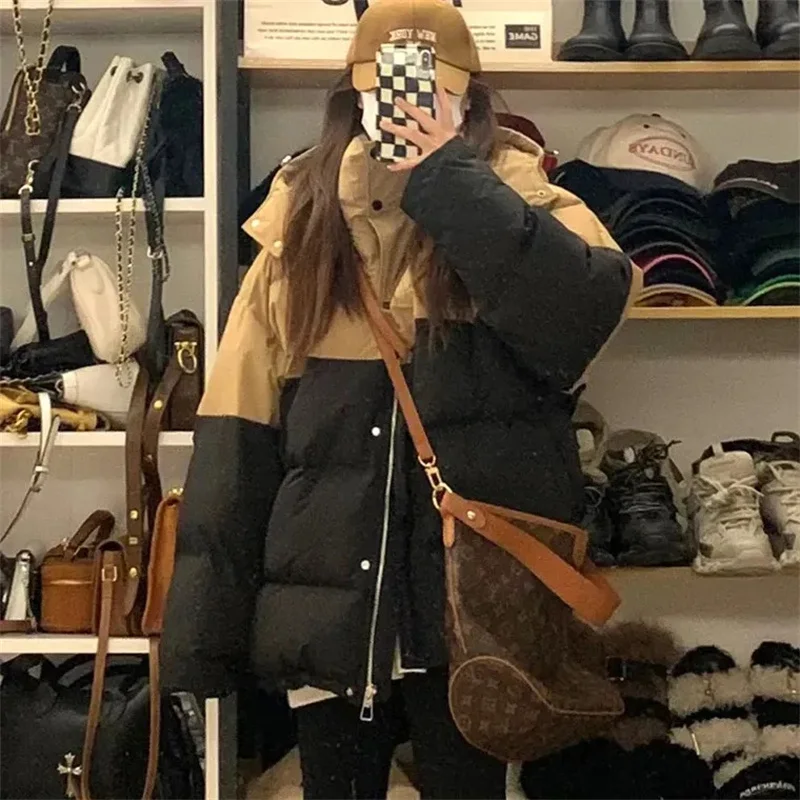 Корейское ретро пальто из хлопка