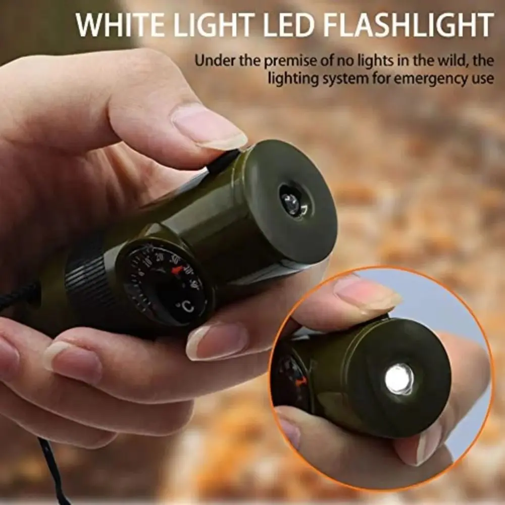 7-в-1 аварийный свисток для выживания