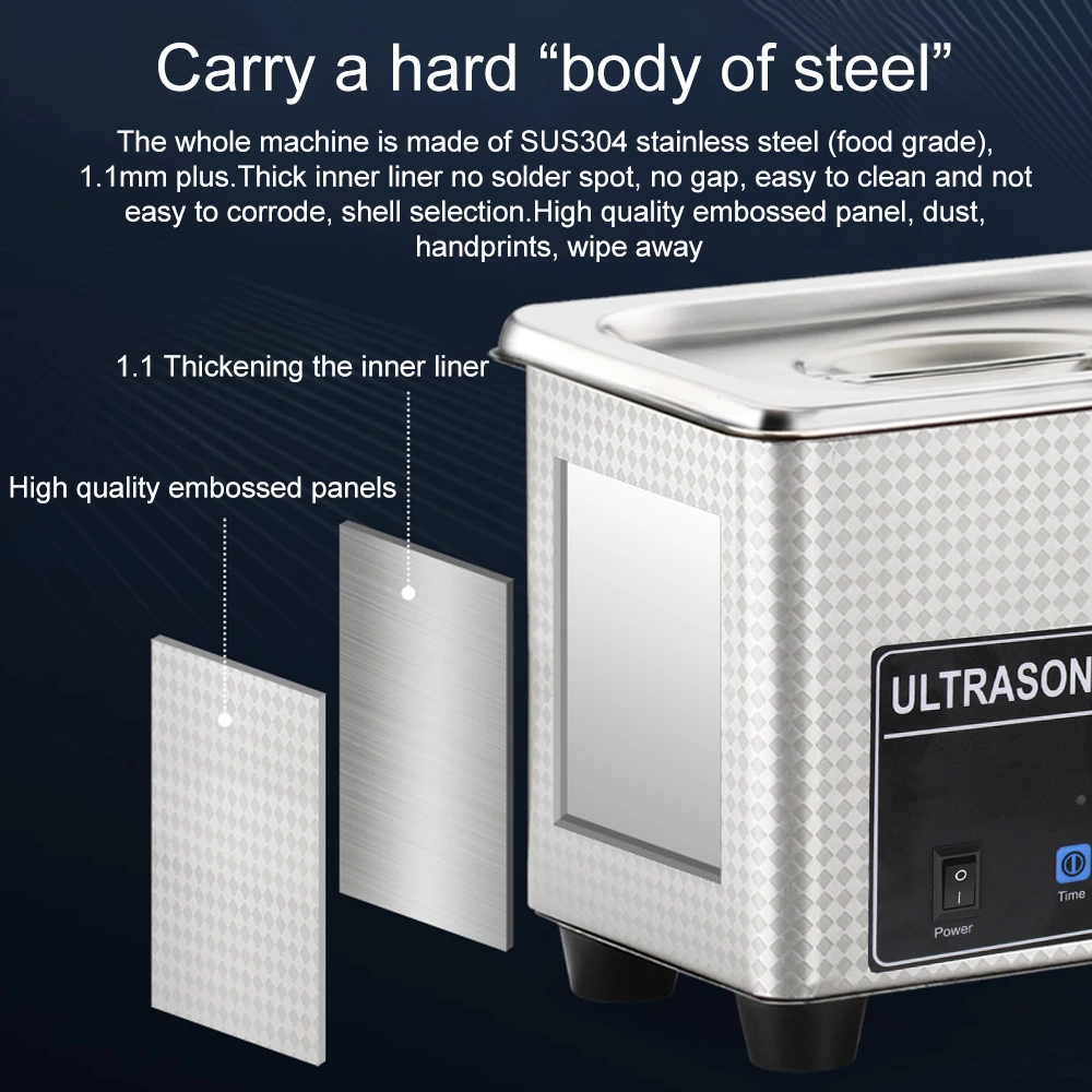 Ультразвуковая ванна 800 мл 900 - Фотография_4