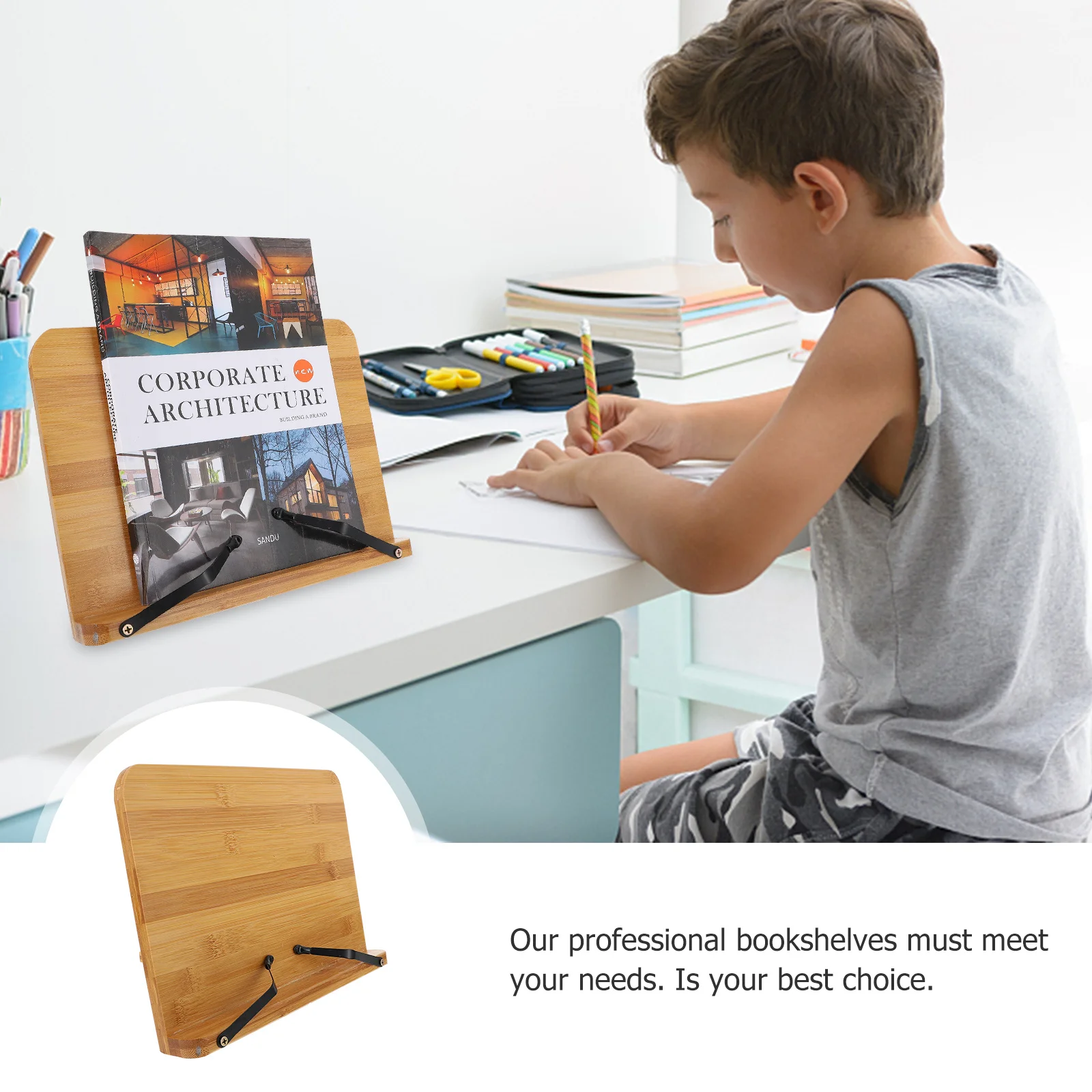 Настольная книжная полка