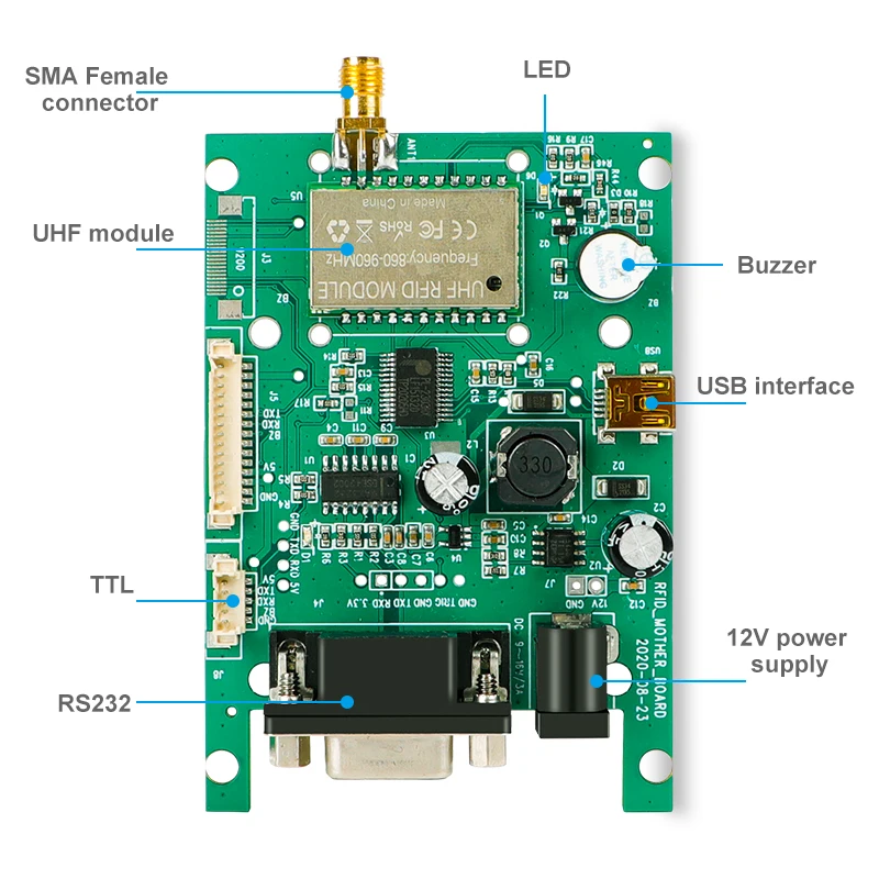 Керамическая антенна uhf rfid 860-960 мгц - Фотография_5