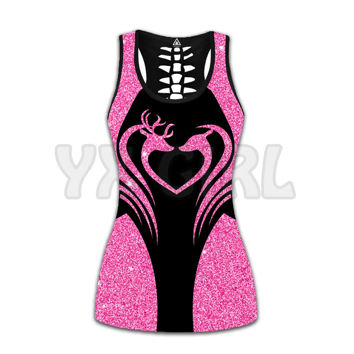 Комбинированная майка и леггинсы - Фотография_6