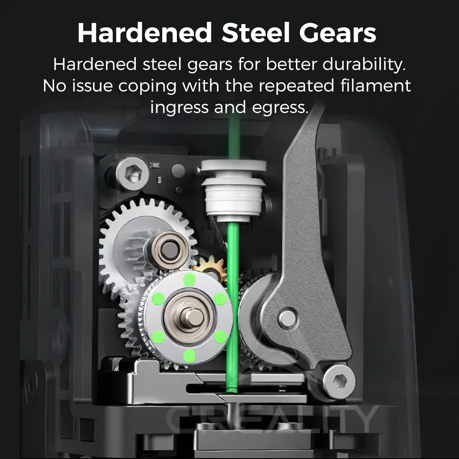 Комплект экструзионных шестерен k2 plus/k2/k2 pro - Фотография_4