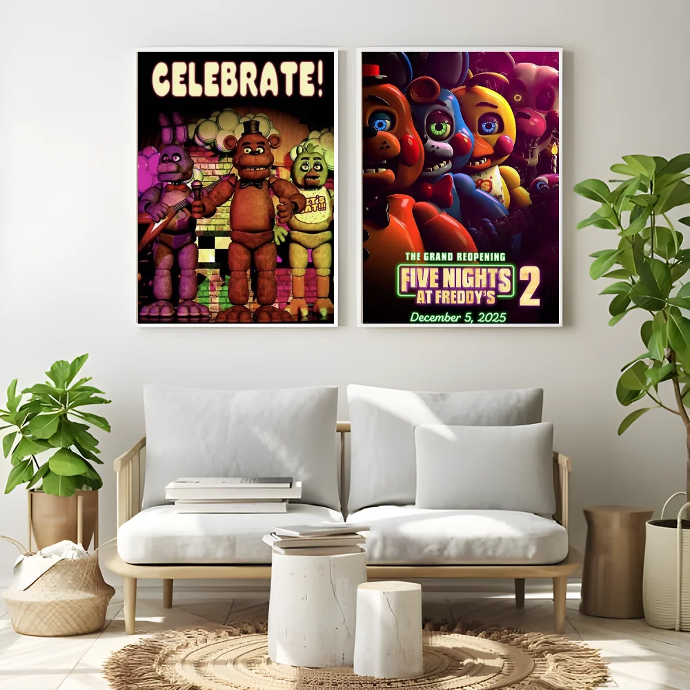 Классический постер fnaf five-nights-at-freddys - Фотография_2