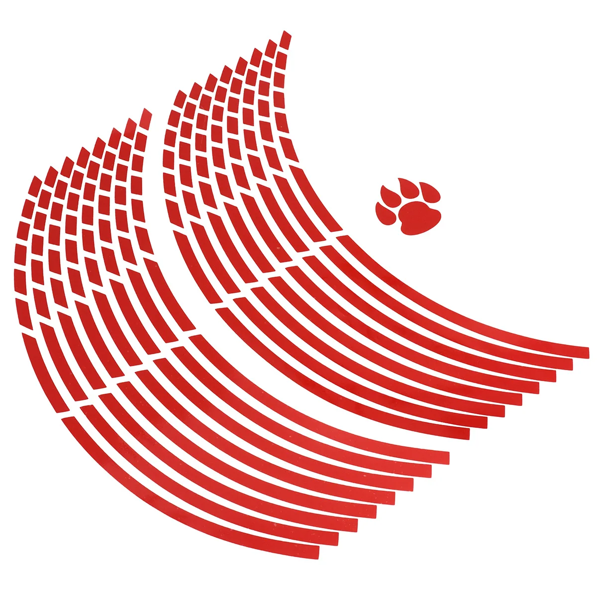 Наклейка на ступицу колеса мотоцикла - Фотография_2