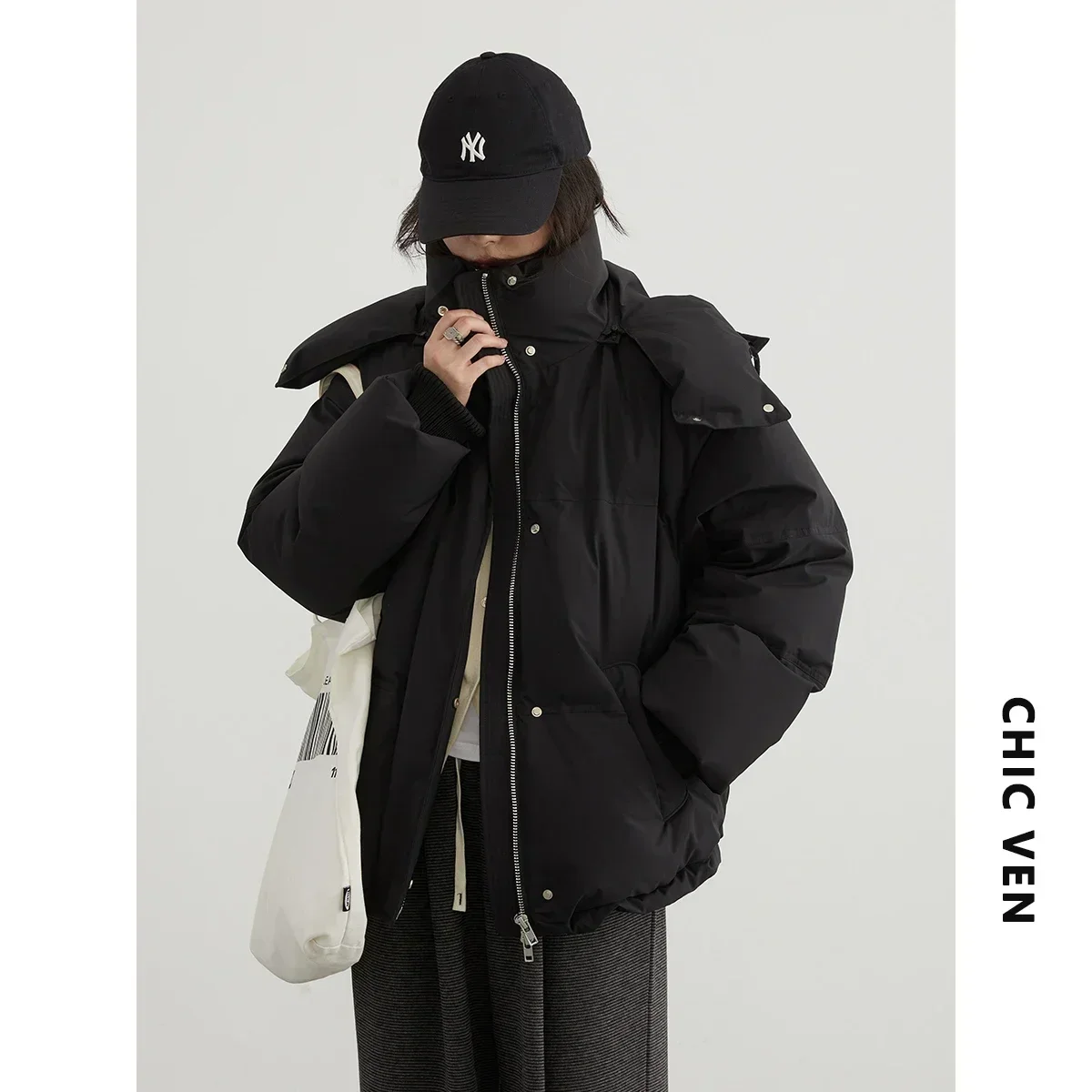 Chic ven женское пуховое пальто - Фотография_4