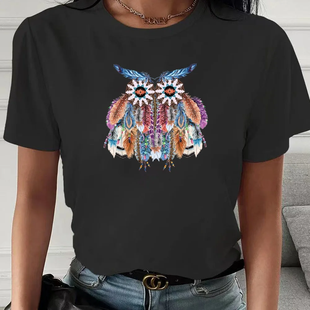 Футболка с коротким рукавом в стиле харадзюку - Фотография_4