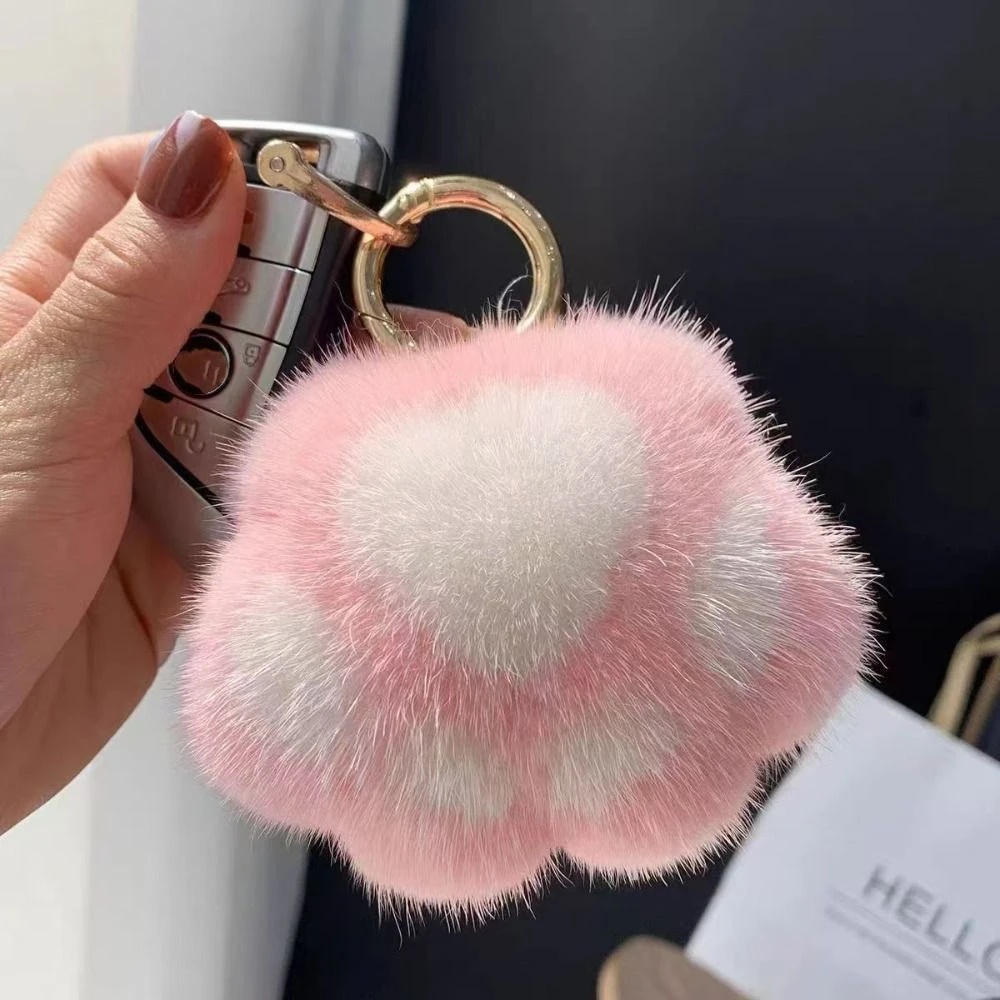 Мягкая игрушка кошачья лапа меховой